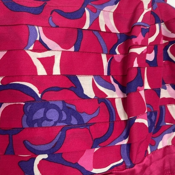 Lilly Pulitzer Pink and Blue Floral Dress - Picture 4 of 7